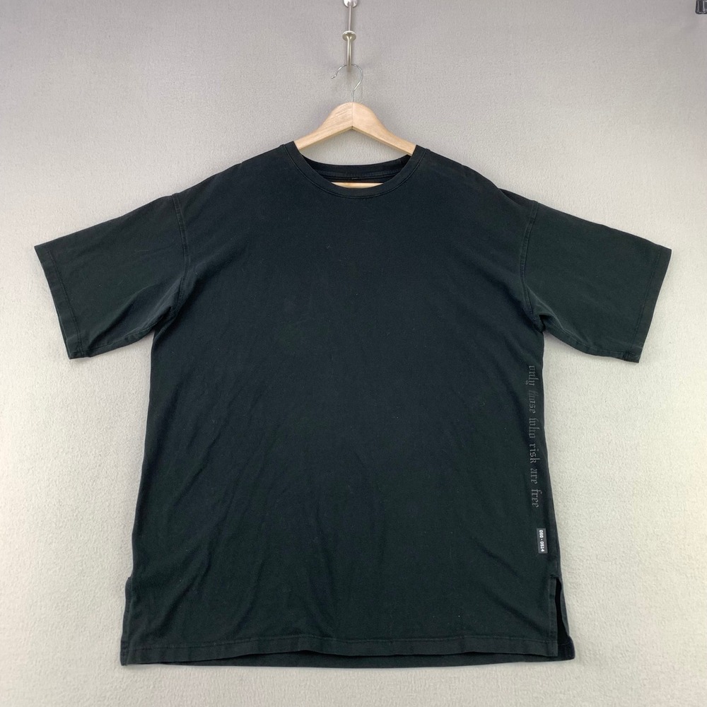ASRV T-Shirt Mens XL Black Logo Tech Short Sleeve Gym Lifestyle Tee 0514.